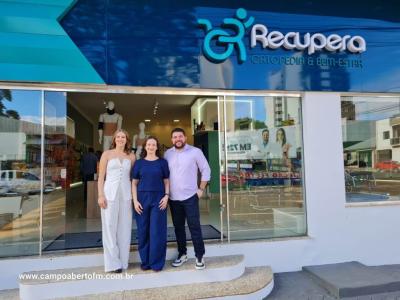 Inaugurou neste sÃ¡bado em Laranjeiras do Sul a Recupera Ortopedia e Bem Estar